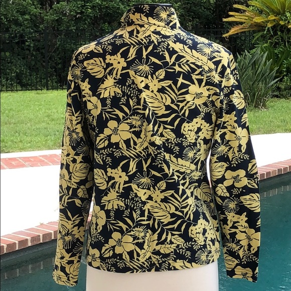 Weekenders zip up lightweight,floral print jacket - Picture 5 of 15